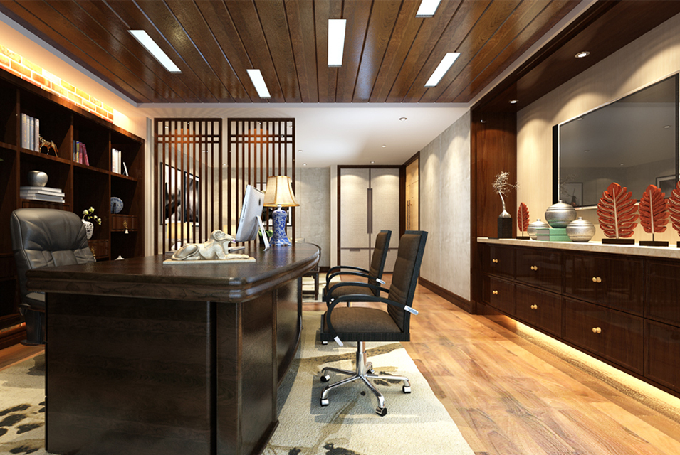 中式<a href=http://m.nmgml.cn/tags-728.html target=_blank class=infotextkey>老板辦公室裝飾</a>