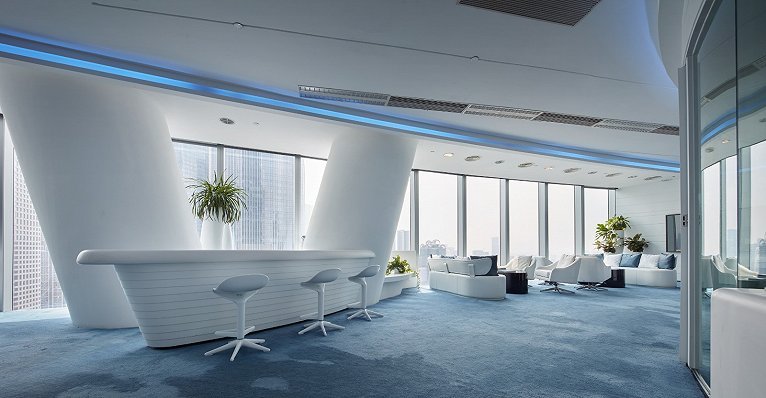 上?，F(xiàn)代感強(qiáng)的辦公室設(shè)計(jì)