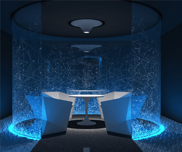 上?？苹蔑L(fēng)辦公室裝修