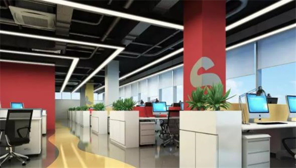 上?？苹蔑L(fēng)辦公室裝修