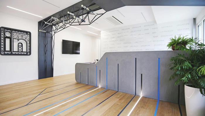 營(yíng)銷策劃公司辦公室裝修設(shè)計(jì)， 寫字樓后現(xiàn)代裝修風(fēng)格